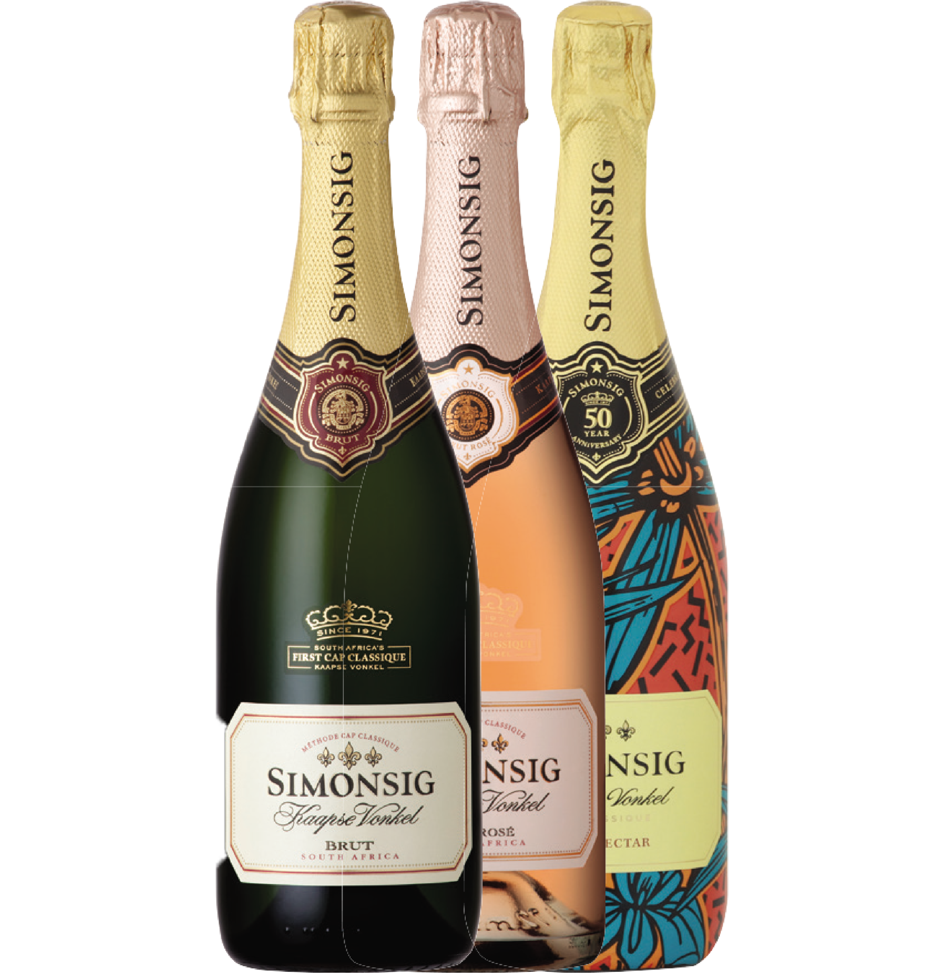 Simonsig Satin Nectar, Brut or Brut Rose